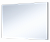 Зеркало Mars 120 MARS-02120-ЧмП Brevita фото в интернет-магазине Русалия