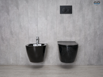 Унитаз подвесной Gid Bs2198 62227Y под камень глянцевый 49x36x35.5 фото в интернет-магазине Русалия