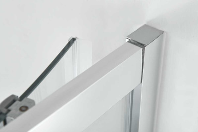 Душевой уголок Alpha VSQ-3AL800CL, 800*800, хром, стекло прозрачное Vincea фото в интернет-магазине Русалия