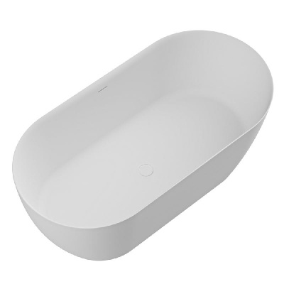 Ванна из искусственного камня Solid Surface CEZARES CZR-RELAX-150-75-57-SSB фото в интернет-магазине Русалия