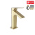 Смеситель для раковины однорычажный с каскадным изливом URBAN CHIC 210101OC золото брашированное (M) Ramon Soler фото в интернет-магазине Русалия