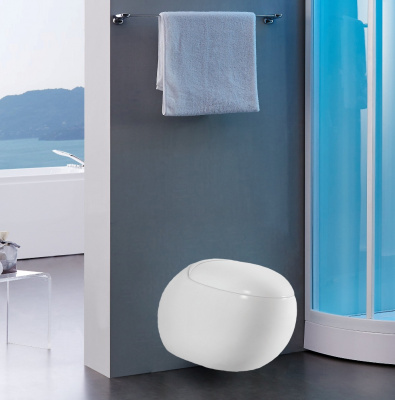 Унитаз подвесной c сиденьем микролифт GR-4442 Grossman фото в интернет-магазине Русалия