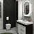 Зеркало с подсветкой Prime Gray 450x800 ореольная подсветка ЗЛП1079 Continent фото в интернет-магазине Русалия