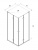 Душевое ограждение NEW TRENDY SUPERIA 80x80x195 K-0588 фото в интернет-магазине Русалия
