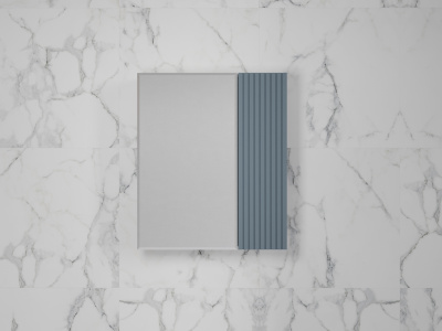 Зеркальный шкаф «Стокгольм» 60 см графит софт ЛС-00002319 Style Line фото в интернет-магазине Русалия