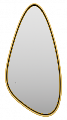 Зеркало Venus 600x1200 (золото) VEN-Var-060-gold Brevita фото в интернет-магазине Русалия