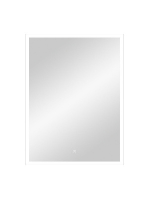 Зеркало с подсветкой Frame White 600x800 ЗЛП944 Continent фото в интернет-магазине Русалия