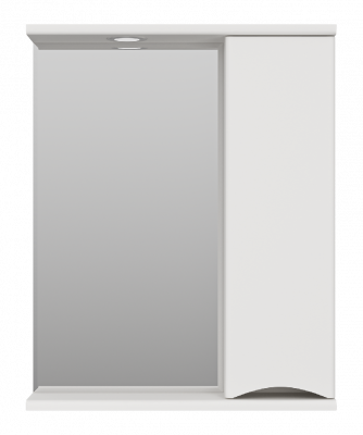 Зеркальный шкаф Атлантик 60 правый П-Атл-4060-010П Misty фото в интернет-магазине Русалия