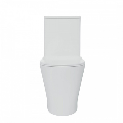 Унитаз-компакт безободковый с сиденьем микролифт Rim SH0810 SHRUDERS фото в интернет-магазине Русалия