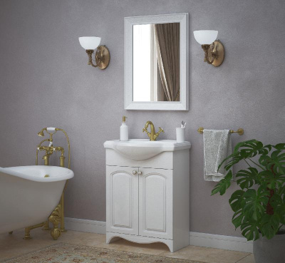 Тумба с раковиной "Шарлотт 65", Классик 65 Corozo фото в интернет-магазине Русалия