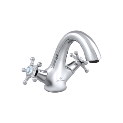 Смеситель Славен  для умывальника Город И (СЛ-ДВ-И10) фото в интернет-магазине Русалия