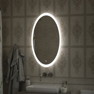 Зеркало с подсветкой Lily 600х1050 ЗЛП494 Continent фото в интернет-магазине Русалия