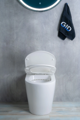 Унитаз приставной Gid TRS-263 62211Y белый 52x36x41 фото в интернет-магазине Русалия