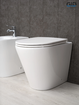 Унитаз приставной Gid TRS-263 62211Y белый 52x36x41 фото в интернет-магазине Русалия