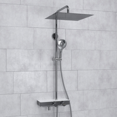 A113.119.101.CH Thermo Душевой комплект с термостатическим смесителем Wasserkraft фото в интернет-магазине Русалия