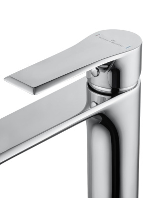 Смеситель для раковины высокий WONZON & WOGHAND BRILLIANT, Хром (WW-88019079-CR) фото в интернет-магазине Русалия