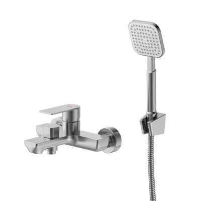 Смеситель для ванны Milardo Maze сатин (MAZBN00M02) фото в интернет-магазине Русалия