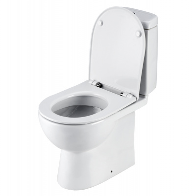 Унитаз - компакт с сиденьем микролифт slim Остин 1WH302419 Сантек фото в интернет-магазине Русалия