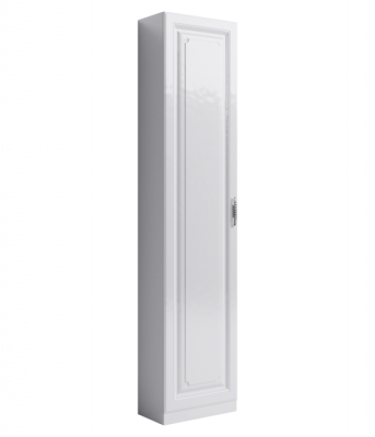 Пенал напольный 45 белый Emp.05.45/W  Empire Aqwella фото в интернет-магазине Русалия