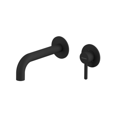 Смеситель для умывальника скрытого монтажа WHITECROSS Y Y1216BL (черный мат) фото в интернет-магазине Русалия