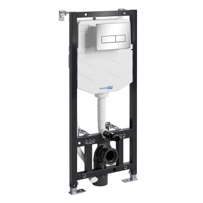 Aller 10TLT.010.ME.CH03 Система инсталляции для унитазов, хром Wasserkraft фото в интернет-магазине Русалия