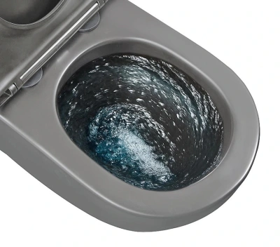 Унитаз подвесной Tornado Gid Tr2122TF-Dgm 62260Y серый матовый 49x36x36 фото в интернет-магазине Русалия