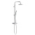 936750000 Scandinavian Pure душевая система с душевым ТМС смесителем полкой, хром фото в интернет-магазине Русалия