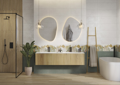 Зеркало ECLIPSE SMART 60х85 A64153 с ореольной подсветкой Cersanit фото в интернет-магазине Русалия