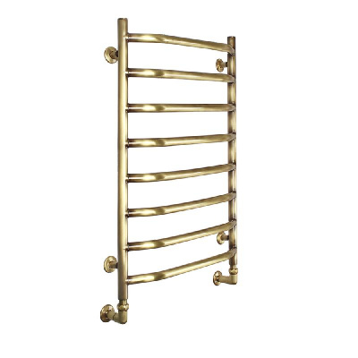 Водяной полотенцесушитель Лаура Плюс П8 500x800 АБР, античная бронза Domoterm фото в интернет-магазине Русалия