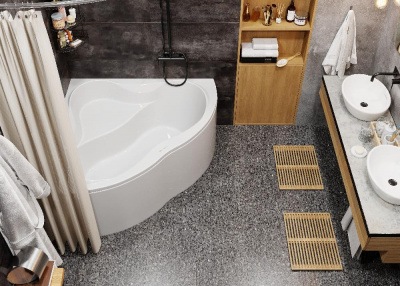 Акриловая ванна VAGNERPLAST IRIS 143x143 VPBA143IRI3X-04 фото в интернет-магазине Русалия