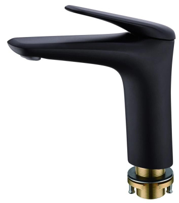 Смеситель для умывальника,черный RUSH Nevis (NE1735-12black) фото в интернет-магазине Русалия