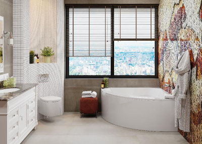 Акриловая ванна VAGNERPLAST VERONELA CORNER 140x140 VPBA140VEA3X-04 фото в интернет-магазине Русалия