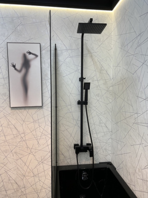 Душевая система Timo Selene черный (SX-2013/03) фото в интернет-магазине Русалия