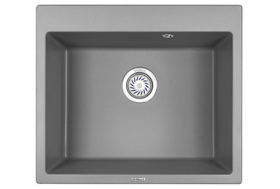 Кухонная мойка GRANULA (6001, АЛЮМИНИУМ) фото в интернет-магазине Русалия