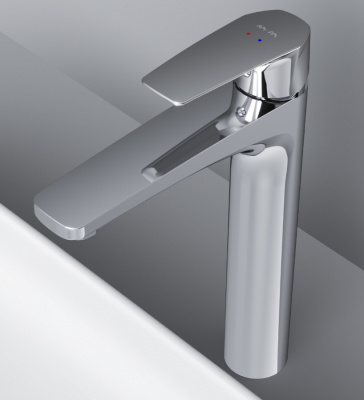 F90A92000 Gem, смеситель для умывальника высокий, хром, шт. фото в интернет-магазине Русалия