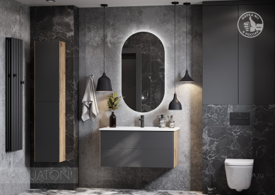 Зеркало AQUATON Альто 100х50 1A256402A1010 фото в интернет-магазине Русалия