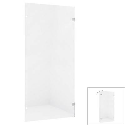 Душевое ограждение NEW TRENDY EVENTA стенка 1 50x200 EXK-4627 (хром) фото в интернет-магазине Русалия