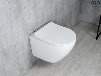 Унитаз подвесной Tornado Gid Tr2122TF 62258Y белый 49x36x36 фото в интернет-магазине Русалия