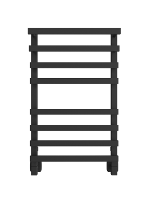 Полотенцесушитель ДВИН F plaza 80/50 ВодянойК8 квадрат Чёрный матовый 4657812412796 фото в интернет-магазине Русалия