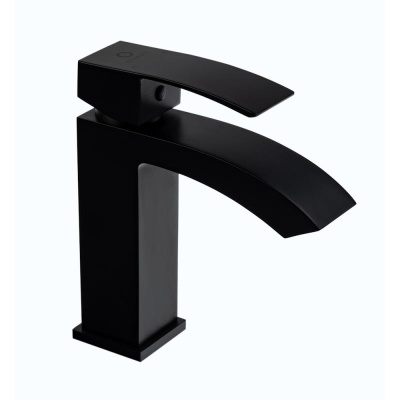 Смеситель для раковины FILARETE Waterfall FL5010BL, черный фото в интернет-магазине Русалия