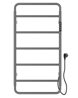 Полотенцесушитель электрический WONZON & WOGHAND WISMAR, Темный графит (WW-AL202-GM) фото в интернет-магазине Русалия