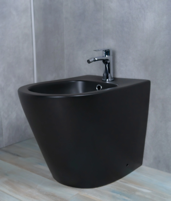 Биде напольное Gid BDN-30BM 21105 черный матовый 51.5x36.5x43 фото в интернет-магазине Русалия