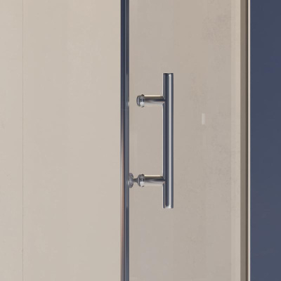 Душевая дверь RGW HO-011 600, стекло прозрачное, профиль хром фото в интернет-магазине Русалия