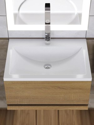 Раковина для ванной Uperwood Self 60х45х15 см, белая глянцевая 4538341000 фото в интернет-магазине Русалия