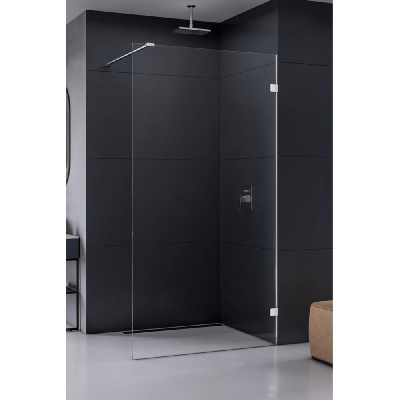 Душевое ограждение NEW TRENDY EVENTA 50x200 EXK-4615 (хром) фото в интернет-магазине Русалия