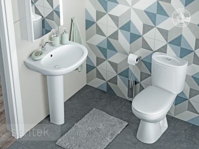 Раковина Santek Анимо 60 без отверстия под смеситель 1WH110505 фото в интернет-магазине Русалия