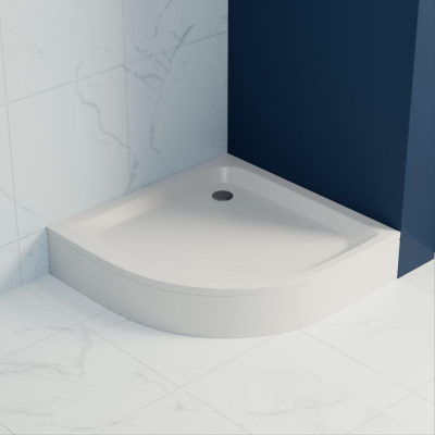 Душевой поддон полукруглый RGW STYLE P 1000x1000 фото в интернет-магазине Русалия