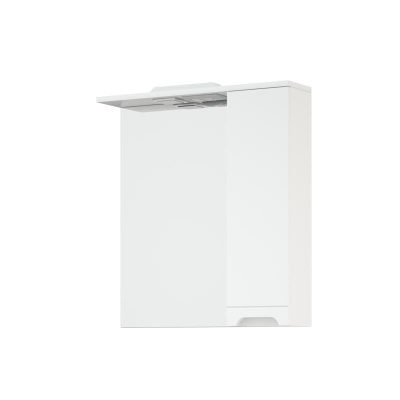 Зеркало-шкаф "Лея 65/С" белое Corozo фото в интернет-магазине Русалия