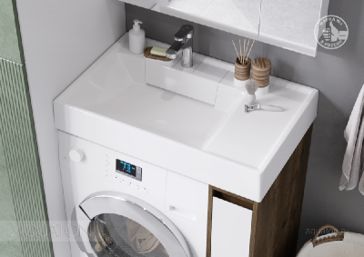 Тумба под раковину AQUATON Лондри 20 Дуб Рустикальный без фасада 1A267101LHDR0 фото в интернет-магазине Русалия