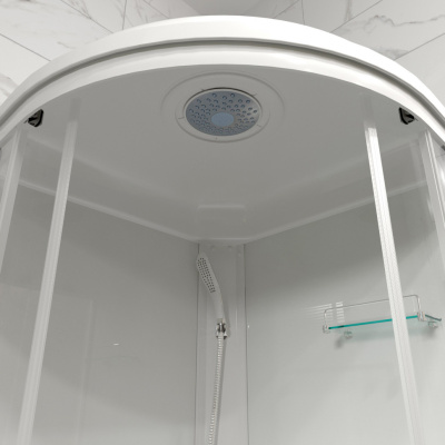 Душевая кабина Ультра 90*90 А (7 мест+сифон D90) Щ0000061843 Тритон фото в интернет-магазине Русалия